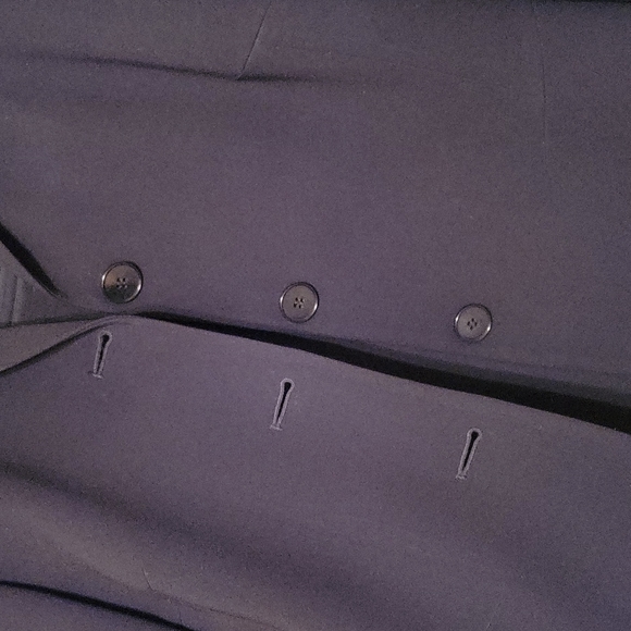 Ann Taylor skirt suit set black size 4P - Picture 3 of 7